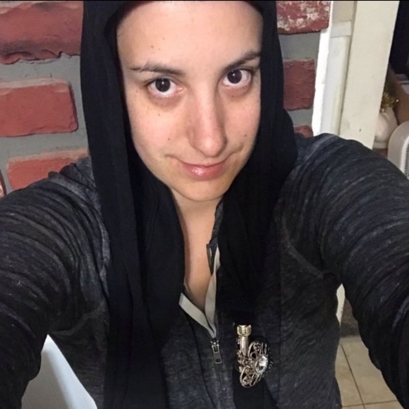 Hooded scarf with charms. NWOT - Picture 4 of 4